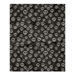 Skull Halloween Background Texture Shower Curtain 60  X 72  (medium)  by Ket1n9