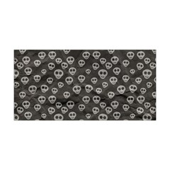 Skull Halloween Background Texture Yoga Headband by Ket1n9