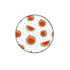 Seamless Background Pattern-with-watermelon Slices Hat Clip Ball Marker (4 Pack) by Ket1n9