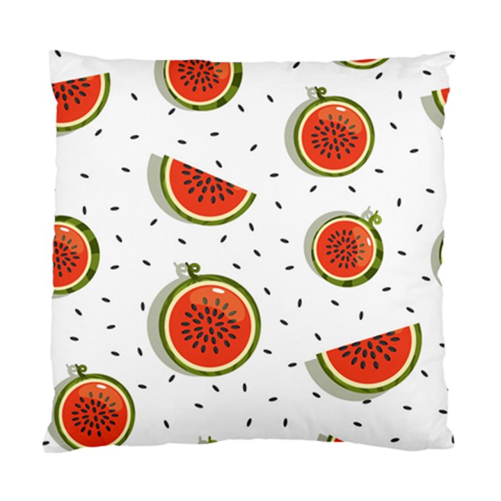 Seamless Background Pattern-with-watermelon Slices Standard Cushion Case (One Side)