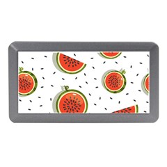 Seamless Background Pattern-with-watermelon Slices Memory Card Reader (mini) by Ket1n9