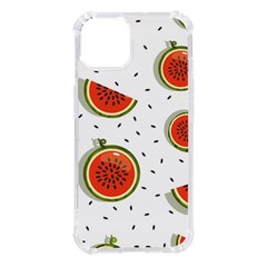 Seamless Background Pattern-with-watermelon Slices Iphone 14 Tpu Uv Print Case by Ket1n9