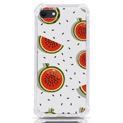 Seamless Background Pattern-with-watermelon Slices Iphone Se by Ket1n9