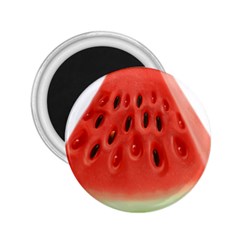 Seamless Background With Watermelon Slices 2 25  Magnets by Ket1n9