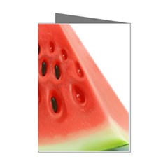 Seamless Background With Watermelon Slices Mini Greeting Cards (Pkg of 8)