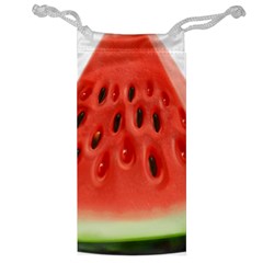 Seamless Background With Watermelon Slices Jewelry Bag