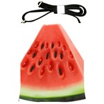 Seamless Background With Watermelon Slices Shoulder Sling Bag Front