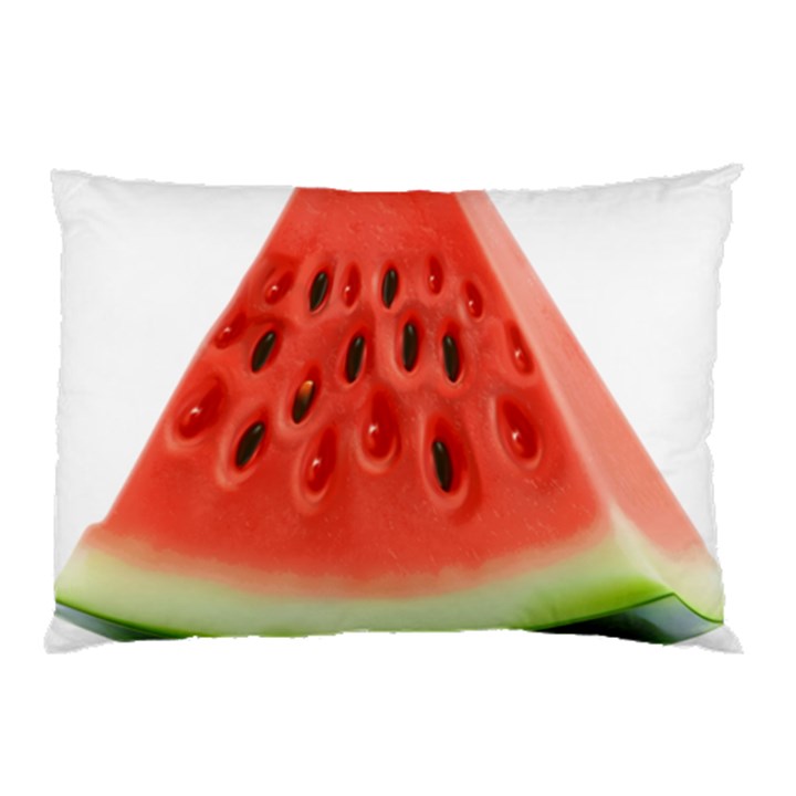 Seamless Background With Watermelon Slices Pillow Case (Two Sides)