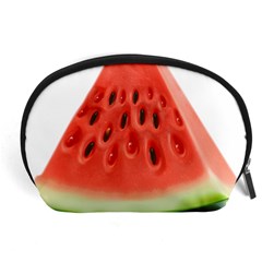 Seamless Background With Watermelon Slices Accessory Pouch (Large)