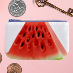 Seamless Background With Watermelon Slices Large Coin Purse by Ket1n9