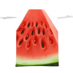 Seamless Background With Watermelon Slices Lightweight Drawstring Pouch (XL)