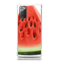 Seamless Background With Watermelon Slices Samsung Galaxy Note 20 TPU UV Case