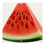 Seamless Background With Watermelon Slices Banner and Sign 3  x 3  Front