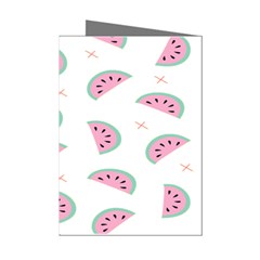 Watermelon Wallpapers  Creative Illustration And Patterns Mini Greeting Cards (pkg Of 8) by Ket1n9