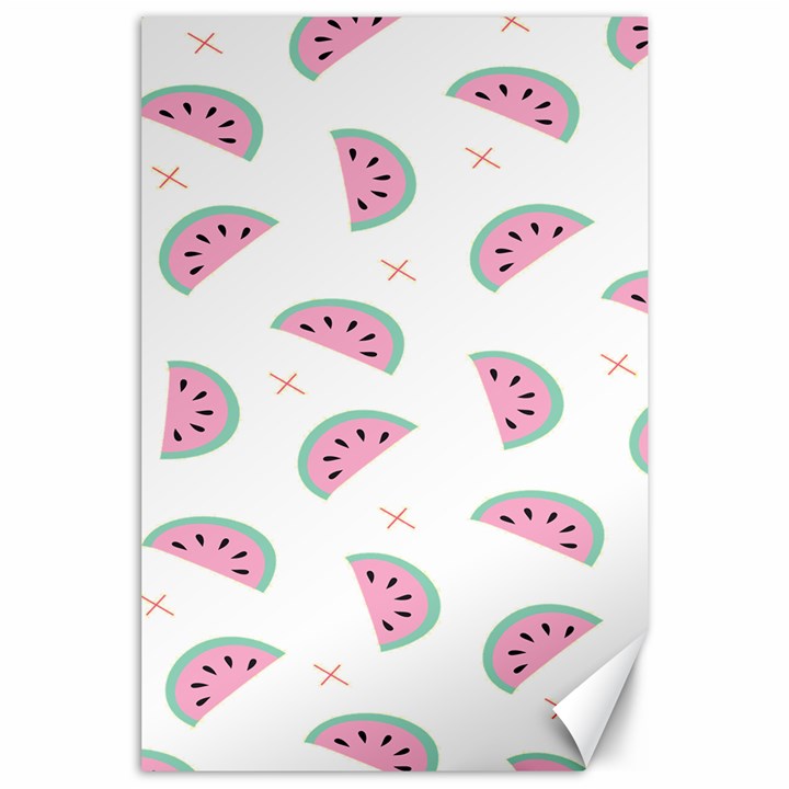 Watermelon Wallpapers  Creative Illustration And Patterns Canvas 24  x 36 