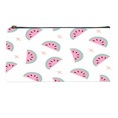 Fresh Watermelon Slices Texture Pencil Case by Ket1n9