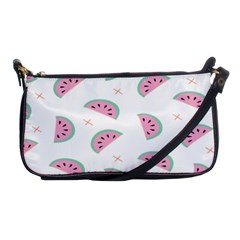 Watermelon Wallpapers  Creative Illustration And Patterns Shoulder Clutch Bag by Ket1n9