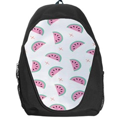 Seamless Background With Watermelon Slices Backpack Bag by Ket1n9