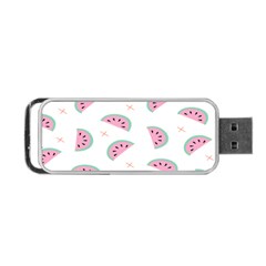 Watermelon Wallpapers  Creative Illustration And Patterns Portable Usb Flash (one Side) by Ket1n9