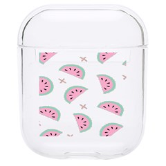 Watermelon Wallpapers  Creative Illustration And Patterns Hard Pc Airpods 1/2 Case by Ket1n9