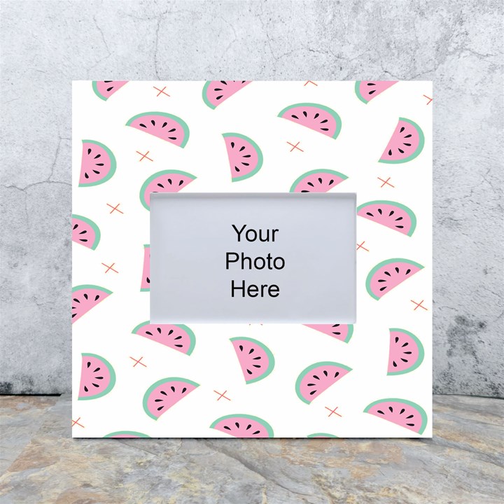 Watermelon Wallpapers  Creative Illustration And Patterns White Box Photo Frame 4  x 6 