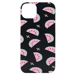 Watermelon Wallpapers  Creative Illustration And Patterns Iphone 14 Plus Black Uv Print Case by Ket1n9