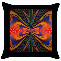 Casanova Abstract Art-colors Cool Druffix Flower Freaky Trippy Throw Pillow Case (black) by Ket1n9