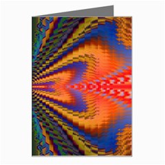 Casanova Abstract Art-colors Cool Druffix Flower Freaky Trippy Greeting Card