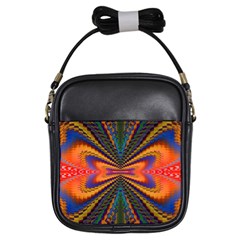 Casanova Abstract Art-colors Cool Druffix Flower Freaky Trippy Girls Sling Bag by Ket1n9