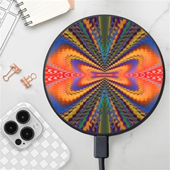 Casanova Abstract Art-colors Cool Druffix Flower Freaky Trippy Wireless Fast Charger(black) by Ket1n9