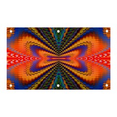 Casanova Abstract Art-colors Cool Druffix Flower Freaky Trippy Banner And Sign 5  X 3  by Ket1n9