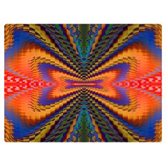 Casanova Abstract Art-colors Cool Druffix Flower Freaky Trippy Two Sides Premium Plush Fleece Blanket (extra Small) by Ket1n9