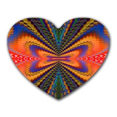 Casanova Abstract Art-colors Cool Druffix Flower Freaky Trippy Heart Mousepad by Ket1n9