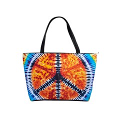 Tie Dye Peace Sign Classic Shoulder Handbag by Ket1n9