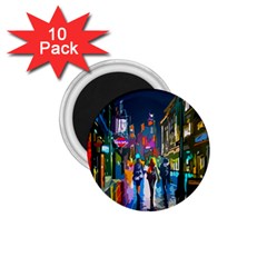 Abstract Vibrant Colour Cityscape 1 75  Magnets (10 Pack)  by Ket1n9