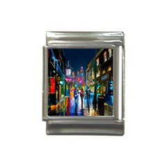 Abstract Vibrant Colour Cityscape Italian Charm (13mm) by Ket1n9