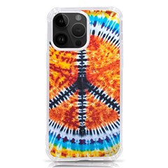 Tie Dye Peace Sign Iphone 14 Pro Max Tpu Uv Print Case by Ket1n9