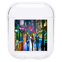 Abstract Vibrant Colour Cityscape Hard Pc Airpods 1/2 Case by Ket1n9