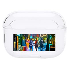 Abstract Vibrant Colour Cityscape Hard Pc Airpods Pro Case by Ket1n9