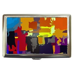 Abstract Vibrant Colour Cigarette Money Case by Ket1n9