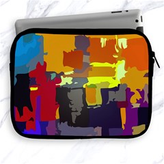 Abstract Vibrant Colour Apple Ipad 2/3/4 Zipper Cases by Ket1n9