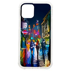 Abstract Vibrant Colour Cityscape Iphone 12 Mini Tpu Uv Print Case	 by Ket1n9