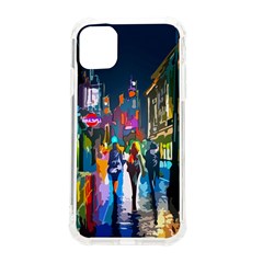 Abstract Vibrant Colour Cityscape Iphone 11 Tpu Uv Print Case by Ket1n9