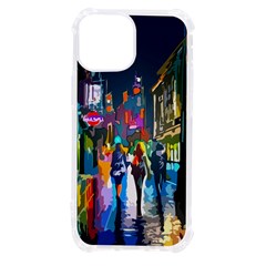 Abstract Vibrant Colour Cityscape Iphone 13 Mini Tpu Uv Print Case by Ket1n9