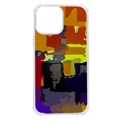 Abstract Vibrant Colour Iphone 13 Pro Max Tpu Uv Print Case by Ket1n9