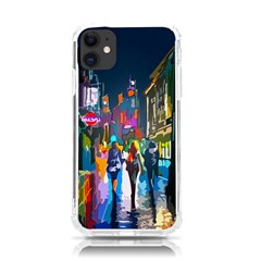 Abstract Vibrant Colour Cityscape Iphone 11 Tpu Uv Print Case by Ket1n9