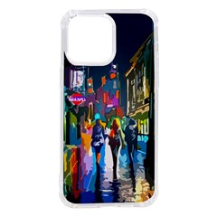 Abstract Vibrant Colour Cityscape Iphone 14 Pro Max Tpu Uv Print Case by Ket1n9