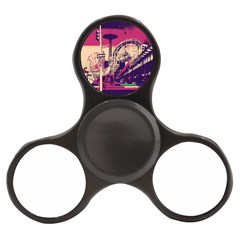 Pink City Retro Vintage Futurism Art Finger Spinner by Ket1n9