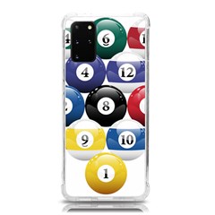 Racked Billiard Pool Balls Samsung Galaxy S20plus 6 7 Inch Tpu Uv Case by Ket1n9