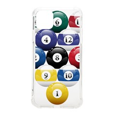 Racked Billiard Pool Balls Iphone 11 Pro Max 6 5 Inch Tpu Uv Print Case by Ket1n9